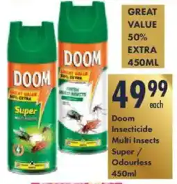 President Hyper Doom Insecticide Multi Insects Super/ Odourless offer