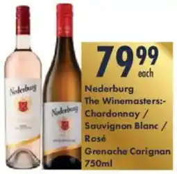 President Hyper Nederburg The Winemasters Chardonnay/ Sauvignon Blanc/ Rosé Grenache Carignan offer