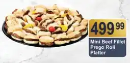 President Hyper Mini Beef Fillet Prego Roll Platter offer