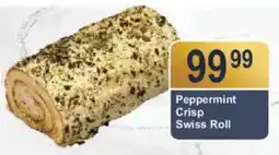 President Hyper Peppermint Crisp Swiss Roll offer