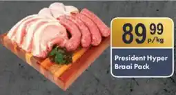 President Hyper President Hyper Braai Pack offer