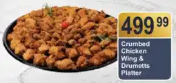 President Hyper Crumbed Chicken Wing & Drumetts Platter offer