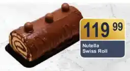 President Hyper Nutella Swiss Roll offer
