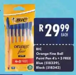 President Hyper BIC Orange Fine Ball Point Pen offer