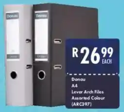 President Hyper Donau A4 Lever Arch Files Assorted Colour offer