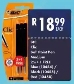 President Hyper BIC Clic Ball Point Pen Medium offer