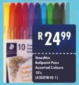President Hyper Staedtler Ballpoint Pens Assorted Colours offer