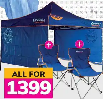 Game Discovery 20 Gazebo & 2 Chairs offer