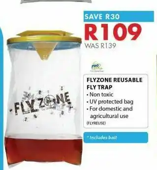 Chamberlain Flyzone reusable fly traps offer