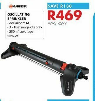 Oscillating sprinklers