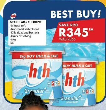 Chamberlain Granular + chlorine offer