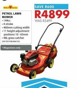 Chamberlain Petrol lawn mower offer
