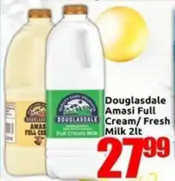 Three Star Cash and Carry Douglasdale Amasi Full Cream/ Fresh Milk offer