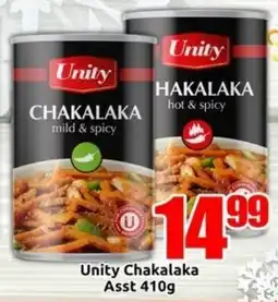 Three Star Cash and Carry Unity Chakalaka offer