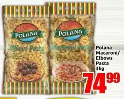 Three Star Cash and Carry Polana Macaroni/ Elbows Pasta offer