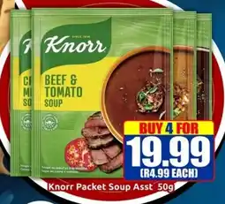Three Star Cash and Carry Knorr Packet Soup offer