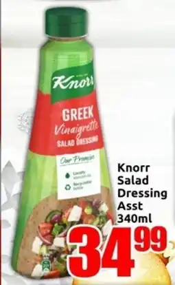 Three Star Cash and Carry Knorr Salad Dressing offer