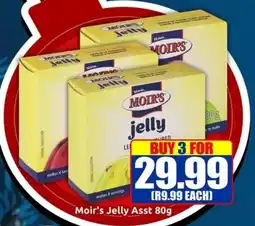 Three Star Cash and Carry Moir's Jelly offer
