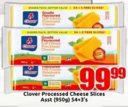 Three Star Cash and Carry Clover Processed Cheese Slices offer