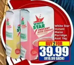 Three Star Cash and Carry White Star Instant Maize Porridge offer