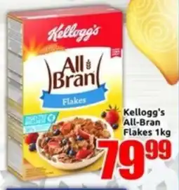 Three Star Cash and Carry Kellogg's All-Bran Flakes offer