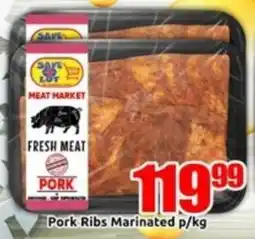 Three Star Cash and Carry Pork Ribs Marinated offer