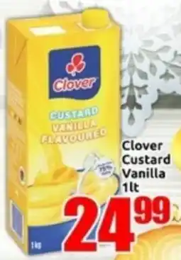 Three Star Cash and Carry Clover Custard Vanilla offer