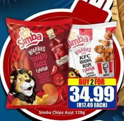 Three Star Cash and Carry Simba Chips offer
