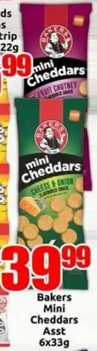 Three Star Cash and Carry Bakers Mini Cheddars offer