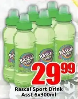 Three Star Cash and Carry Rascal Sport Drink offer