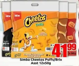 Three Star Cash and Carry Simba Cheetos Puffs/ Brix offer