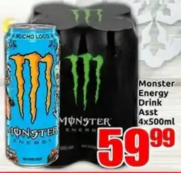Three Star Cash and Carry Monster Energy Drink offer