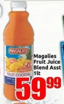 Three Star Cash and Carry Magalies Fruit Juice Blend offer