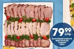 Econo Foods Blockman's meats beef pickled tongue offer