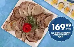 Econo Foods Blockman's meats lamb leg roast offer