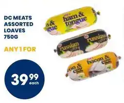 Econo Foods Dc meats assorted loaves offer