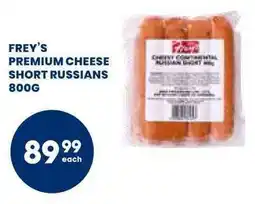 Econo Foods Frey's premium cheese short russians offer