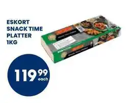 Econo Foods Eskort snack time platter offer