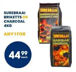 Econo Foods Surebraai briketts or charcoal offer