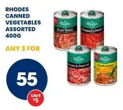 Econo Foods Rhodes canned vegetables assorted offer