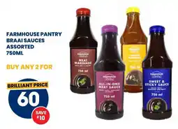 Econo Foods Farmhouse pantry braai sauces assorted offer