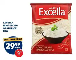 Econo Foods Excella white long grain rice offer