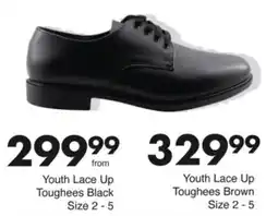 Save Hyper Youth Lace Up Toughees Black offer