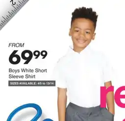 Save Hyper Boys White Short Sleeve Shirt offer