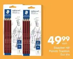 Save Hyper Staedtler HB Pencils Tradition Eco offer