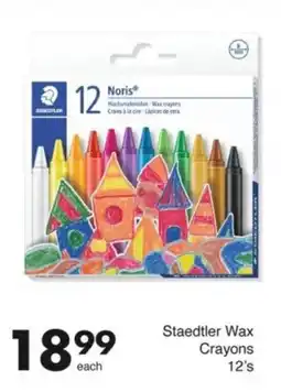 Save Hyper Staedtler Wax Crayons offer