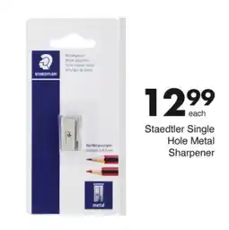 Save Hyper Staedtler Single Hole Metal Sharpener offer