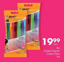 Save Hyper Bic Cristal Fashion Colour Pens offer