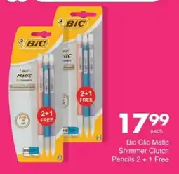 Save Hyper Bic Clic Matic Shimmer Clutch Pencils offer