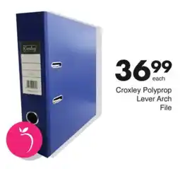 Save Hyper Croxley Polyprop Lever Arch File offer